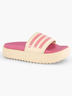 adidas Slippers-Beige Adilette Platform