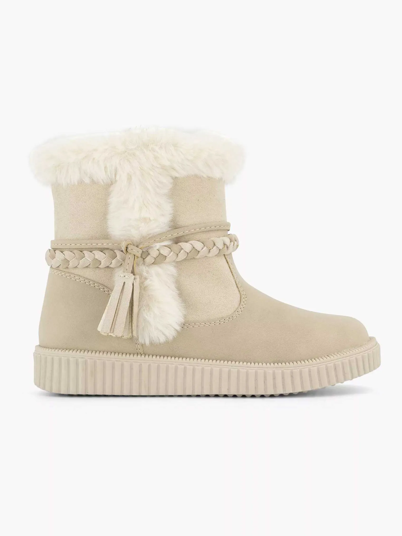 Graceland Jongensschoenen-Beige Boot Teddy