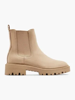Graceland Enkellaarzen & Boots-Beige Chelsea Boot
