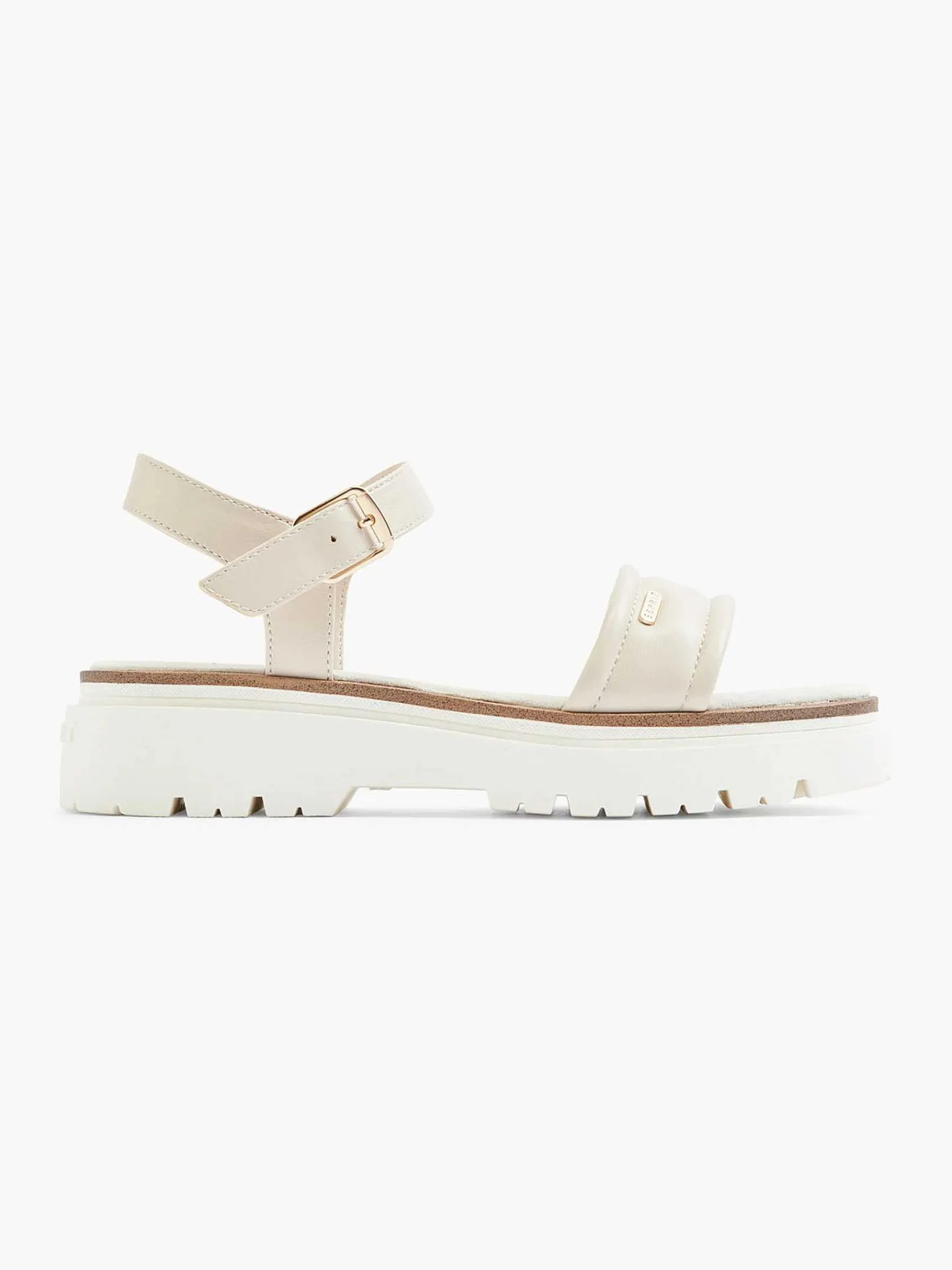 Esprit Sandalen-Beige Chunky Sandaal