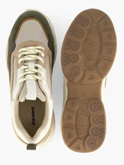 Graceland Sneakers-Beige Chunky Sneaker