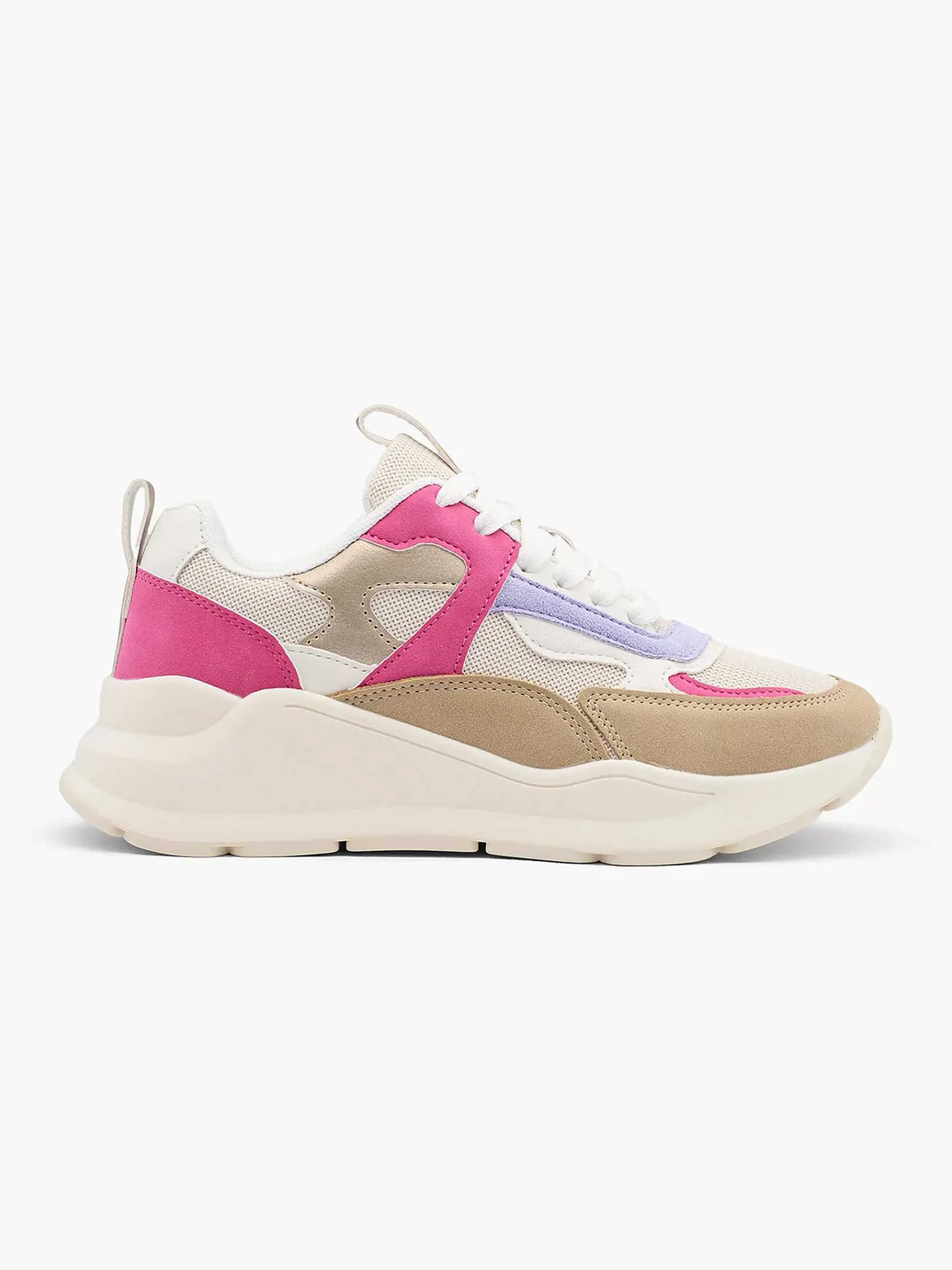 Oxmox Sneakers-Beige Chunky Sneaker