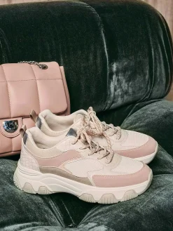 Oxmox Sneakers-Beige Chunky Sneaker
