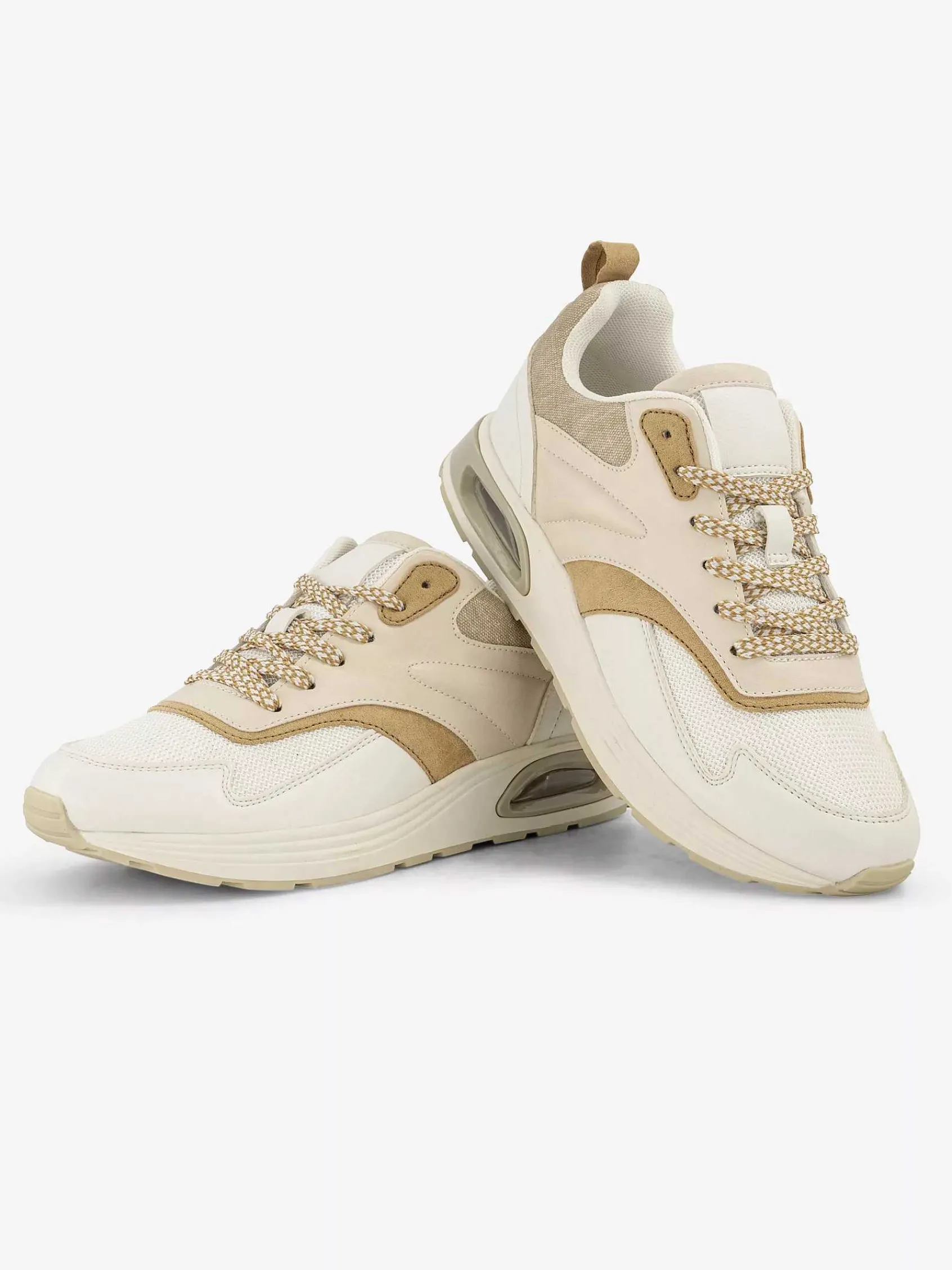 Graceland Sneakers-Beige Chunky Sneaker