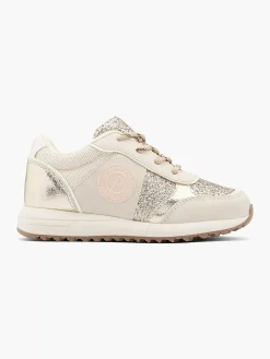 Graceland Jongensschoenen-Beige Chunky Sneaker Glitters