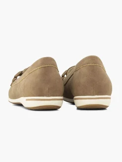 Easy Street Comfort Schoenen-Beige Comfort Instapper