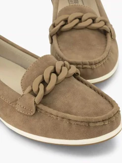 Easy Street Comfort Schoenen-Beige Comfort Instapper