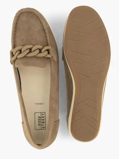 Easy Street Comfort Schoenen-Beige Comfort Instapper