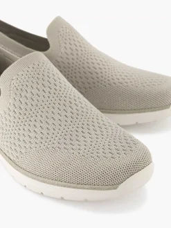 Easy Street Comfort Schoenen-Beige Comfort Instapper
