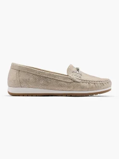 Easy Street Comfort Schoenen-Beige Comfort Instapper