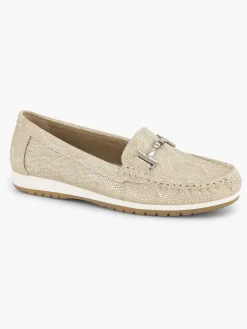 Easy Street Comfort Schoenen-Beige Comfort Instapper