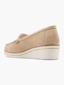 Easy Street Comfort Schoenen-Beige Comfort Instapper