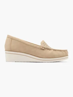 Easy Street Comfort Schoenen-Beige Comfort Instapper
