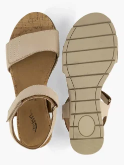 Medicus Comfort Schoenen-Beige Comfort Sandaal