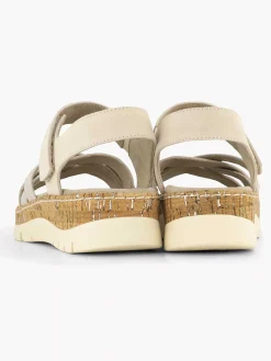Medicus Comfort Schoenen-Beige Comfort Sandaal