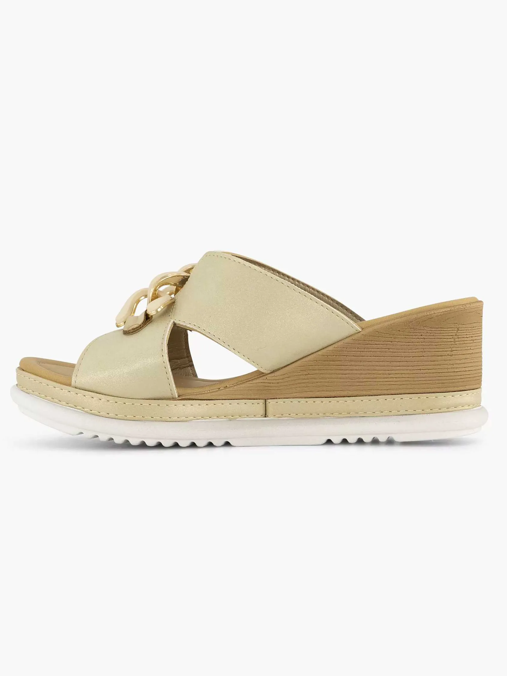 Easy Street Comfort Schoenen-Beige Comfort Slipper