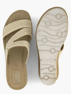 Easy Street Comfort Schoenen-Beige Comfort Slipper