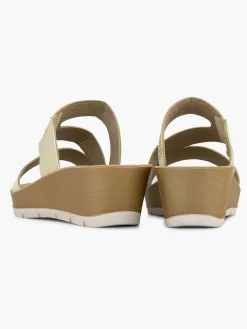 Easy Street Comfort Schoenen-Beige Comfort Slipper