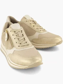 Easy Street Comfort Schoenen-Beige Comfort Sneaker
