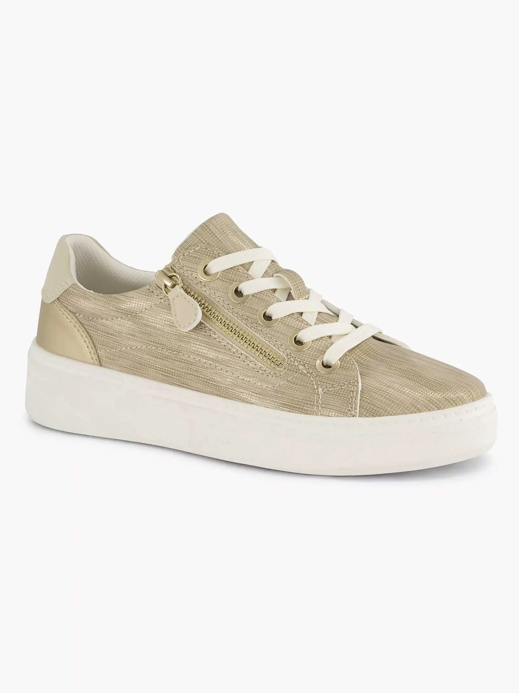 Easy Street Comfort Schoenen-Beige Comfort Sneaker