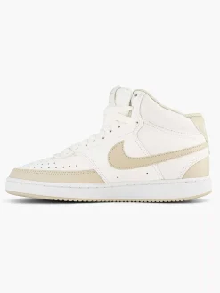 Nike Sneakers-Beige Court Vision Mid