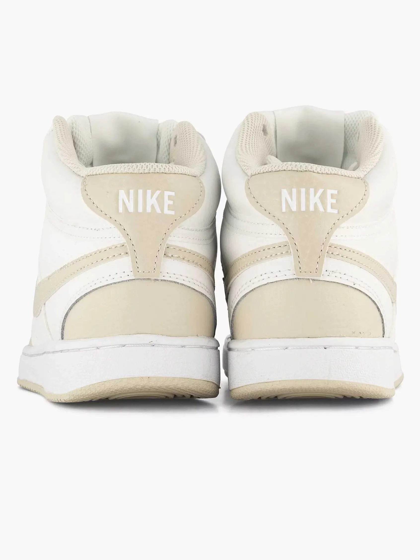 Nike Sneakers-Beige Court Vision Mid