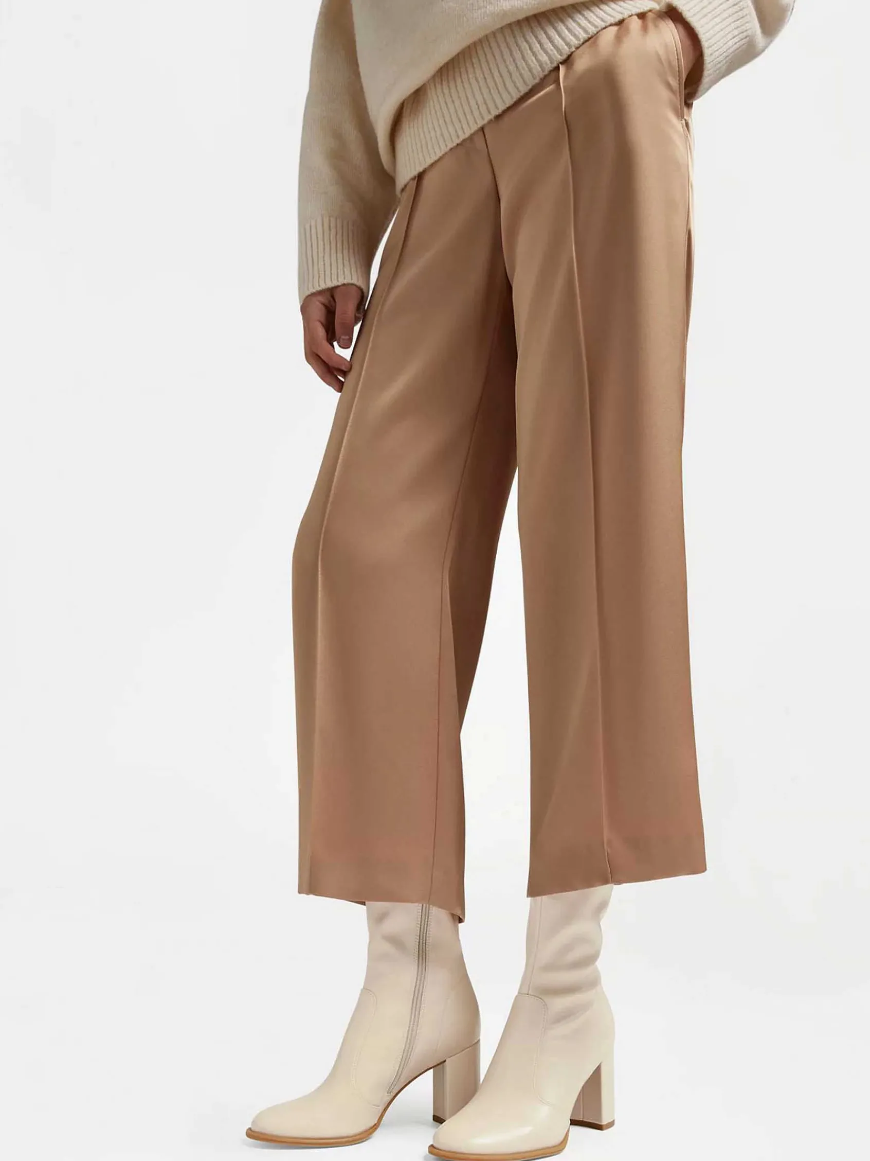 Graceland Enkellaarzen & Boots-Beige Enkellaars Hak