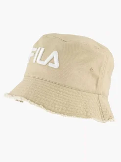 FILA Online Exclusive Accessoires-Beige Bucket Hat Mit