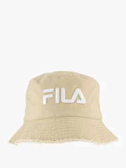 FILA Online Exclusive Accessoires-Beige Bucket Hat Mit