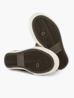 Graceland Babyschoenen-Beige Hoge Canvas Sneaker