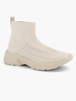 Oxmox Sneakers-Beige Hoge Sneaker