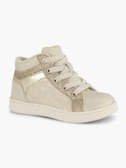 Graceland Jongensschoenen-Beige Hoge Sneaker