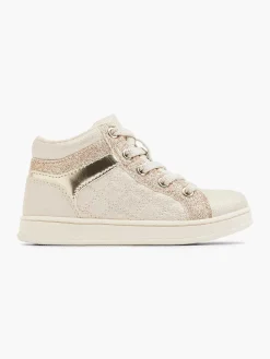 Graceland Jongensschoenen-Beige Hoge Sneaker