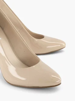 Graceland Pumps-Beige Lak Pump