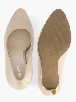 Graceland Pumps-Beige Lak Pump