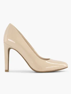 Graceland Pumps-Beige Lak Pump