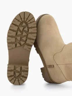 Oxmox Jongensschoenen-Beige Lange Laars