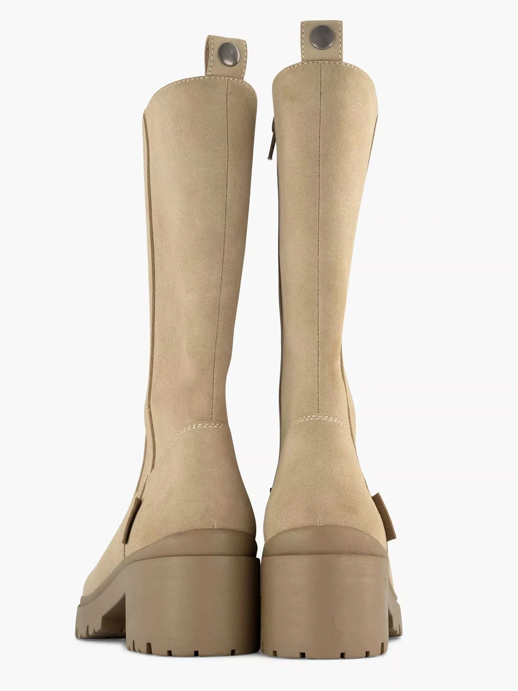 Oxmox Jongensschoenen-Beige Lange Laars