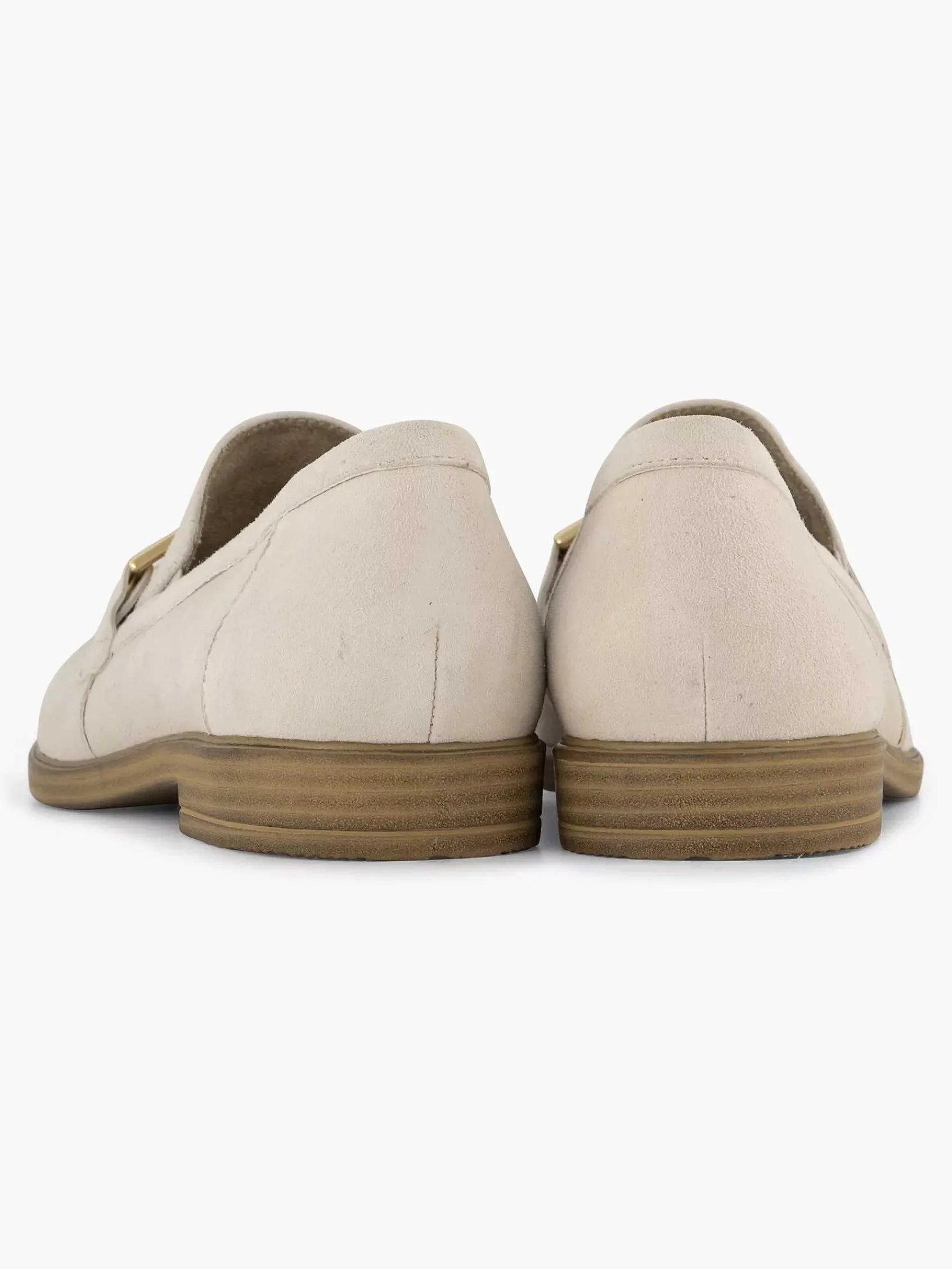 Medicus Comfort Schoenen-Beige Leren Instapper