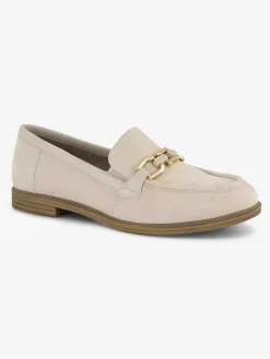 Medicus Comfort Schoenen-Beige Leren Instapper