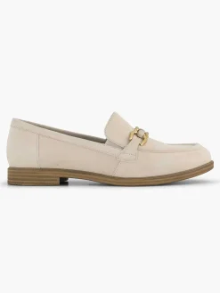 Medicus Comfort Schoenen-Beige Leren Instapper