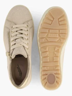 Medicus Sneakers-Beige Leren Sneaker