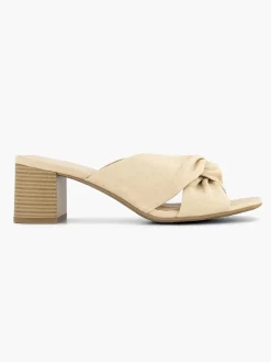 Graceland Sandalen-Beige Muiltje Knoop