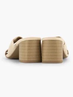 Graceland Sandalen-Beige Muiltje Knoop