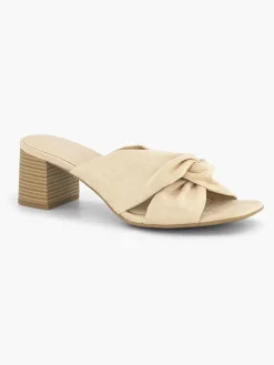 Graceland Sandalen-Beige Muiltje Knoop