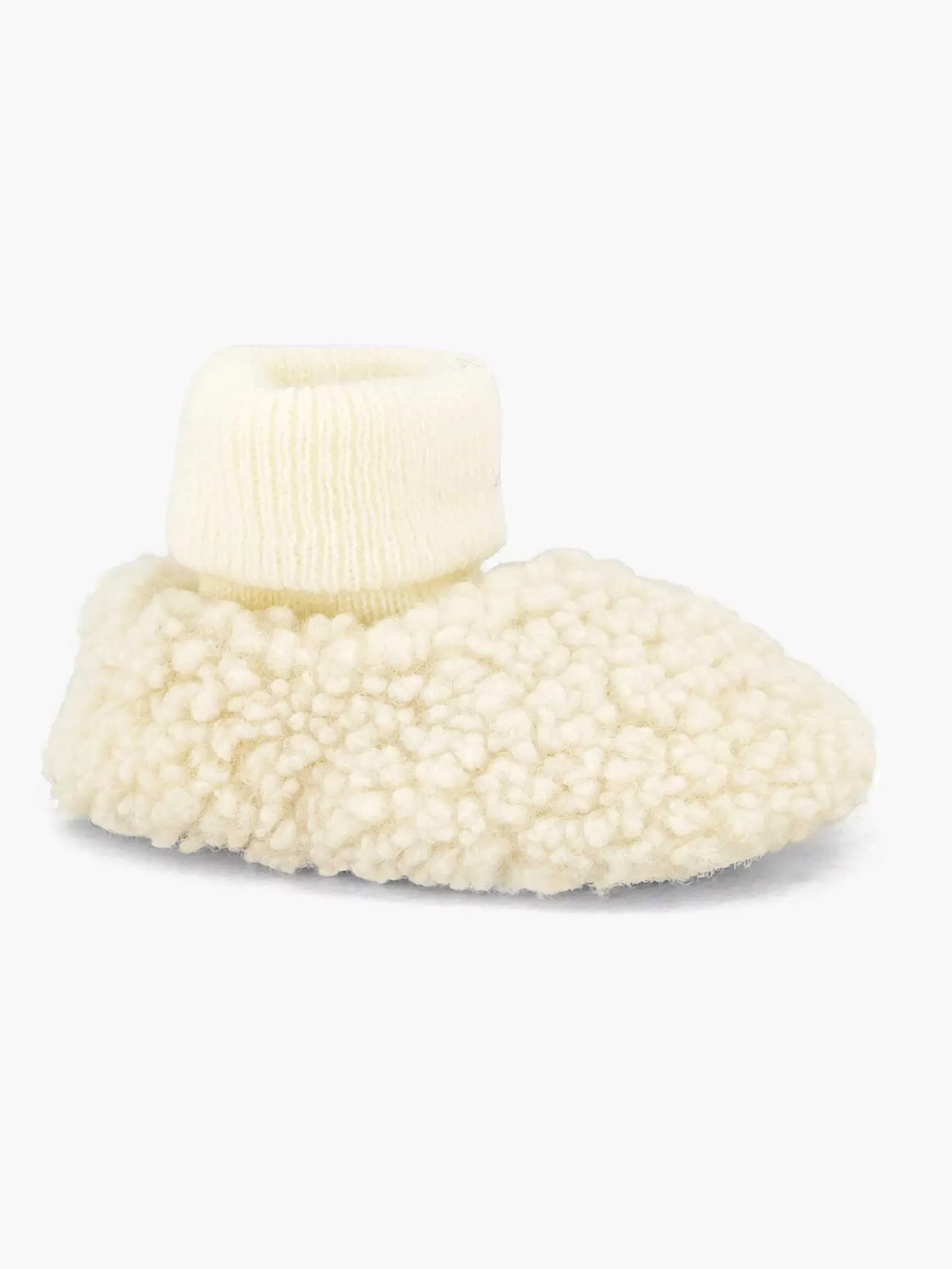 vanHaren Jongensschoenen-Beige Pantoffel Teddy