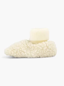 vanHaren Jongensschoenen-Beige Pantoffel Teddy