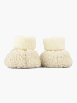 vanHaren Jongensschoenen-Beige Pantoffel Teddy