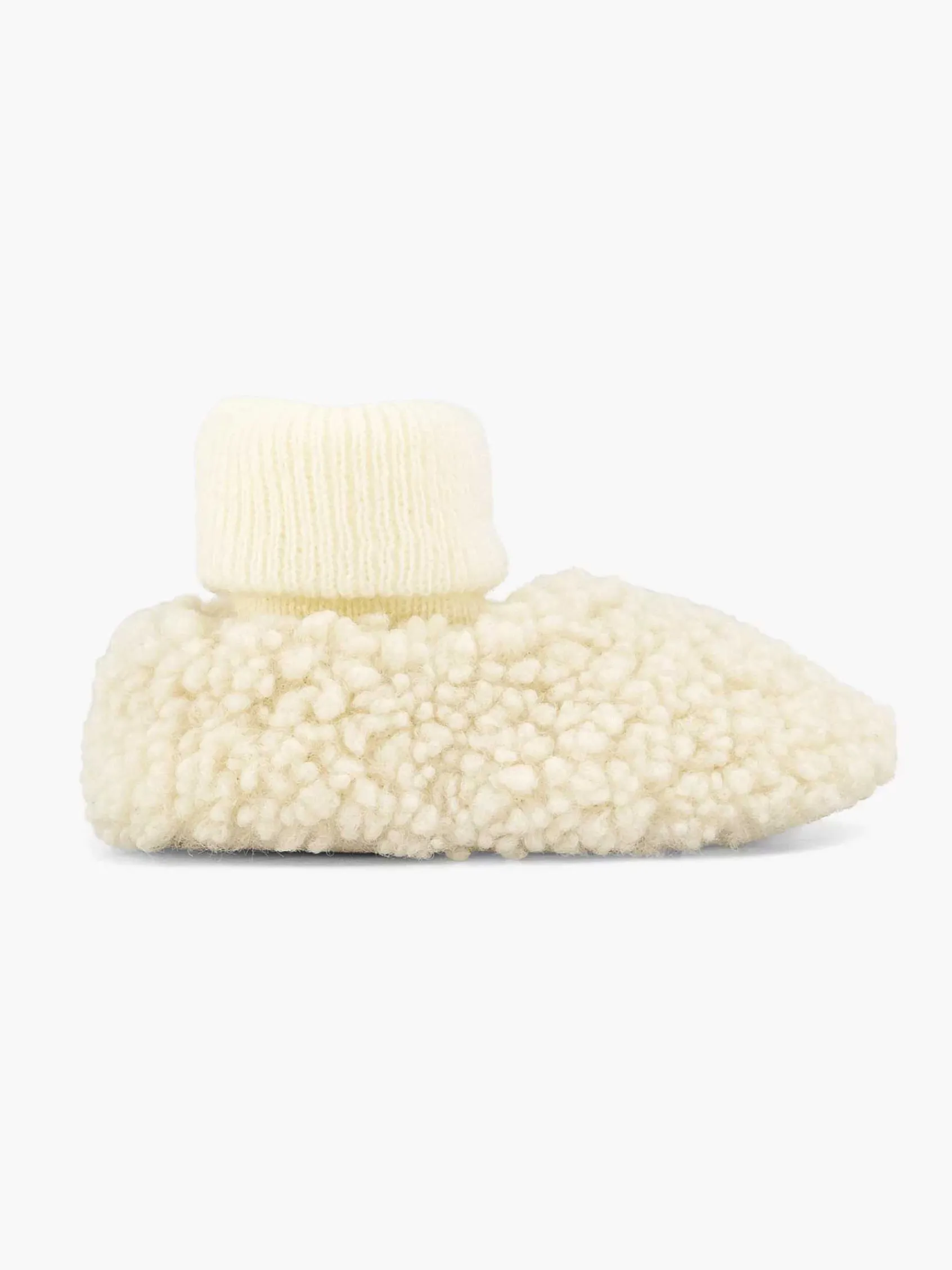 vanHaren Jongensschoenen-Beige Pantoffel Teddy