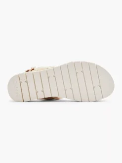 Esprit Sandalen-Beige Platform Sandaal